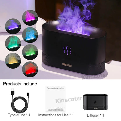 Humidificateur d'air et diffuseur d'arôme Led