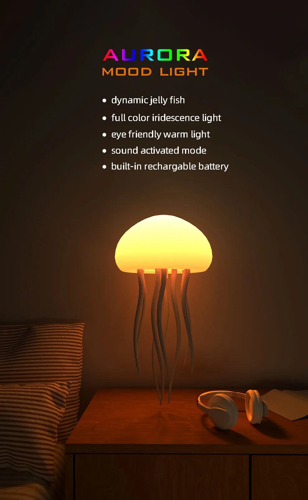 Lampe Méduse Led Relaxation