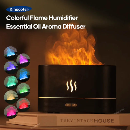 Humidificateur d'air et diffuseur d'arôme Led