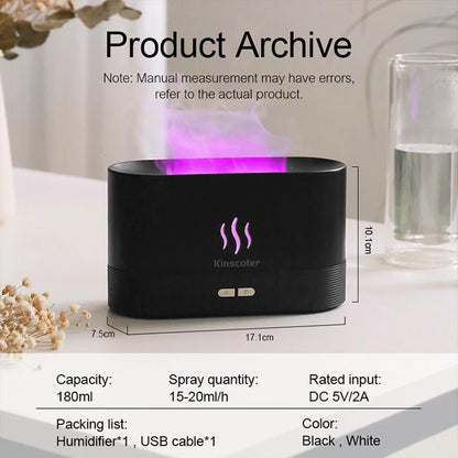 Humidificateur d'air et diffuseur d'arôme Led