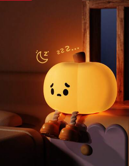 1 piéce veilleuse LED citrouille d'halloween