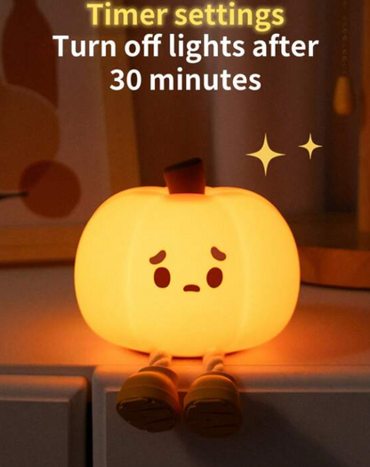 1 piéce veilleuse LED citrouille d'halloween