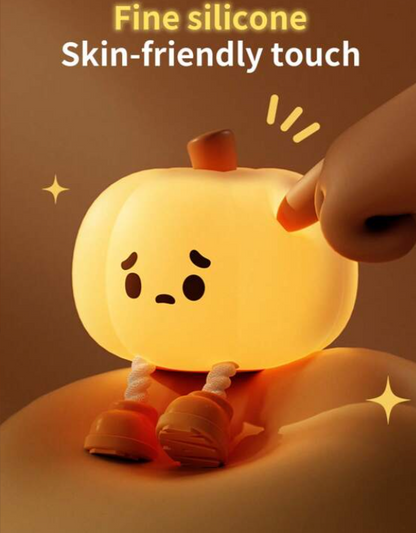 1 piéce veilleuse LED citrouille d'halloween